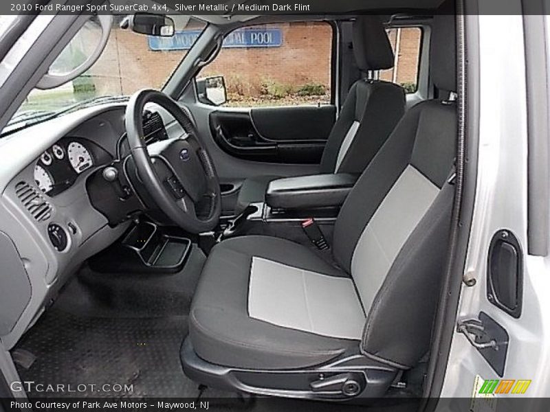  2010 Ranger Sport SuperCab 4x4 Medium Dark Flint Interior