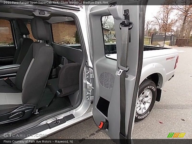 Silver Metallic / Medium Dark Flint 2010 Ford Ranger Sport SuperCab 4x4