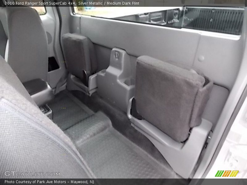 Rear Seat of 2010 Ranger Sport SuperCab 4x4