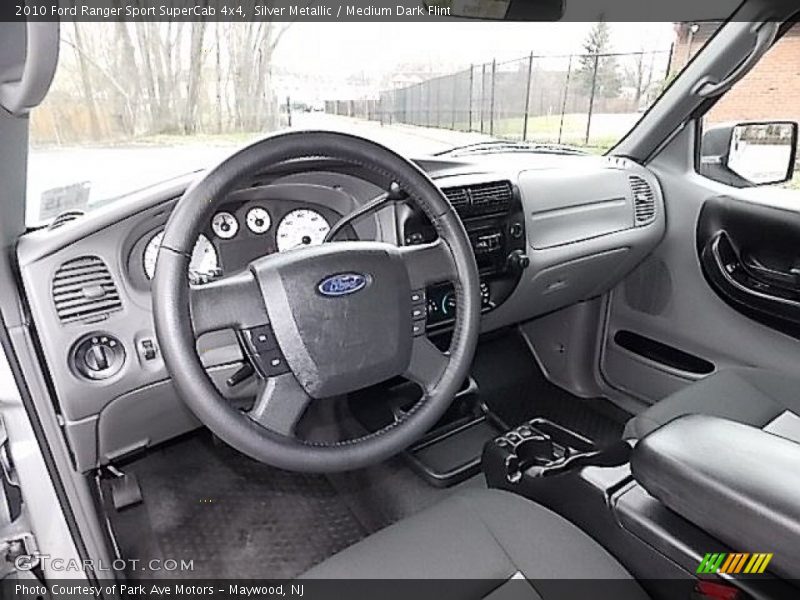 Silver Metallic / Medium Dark Flint 2010 Ford Ranger Sport SuperCab 4x4