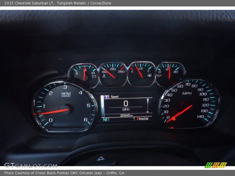 Tungsten Metallic / Cocoa/Dune 2015 Chevrolet Suburban LT