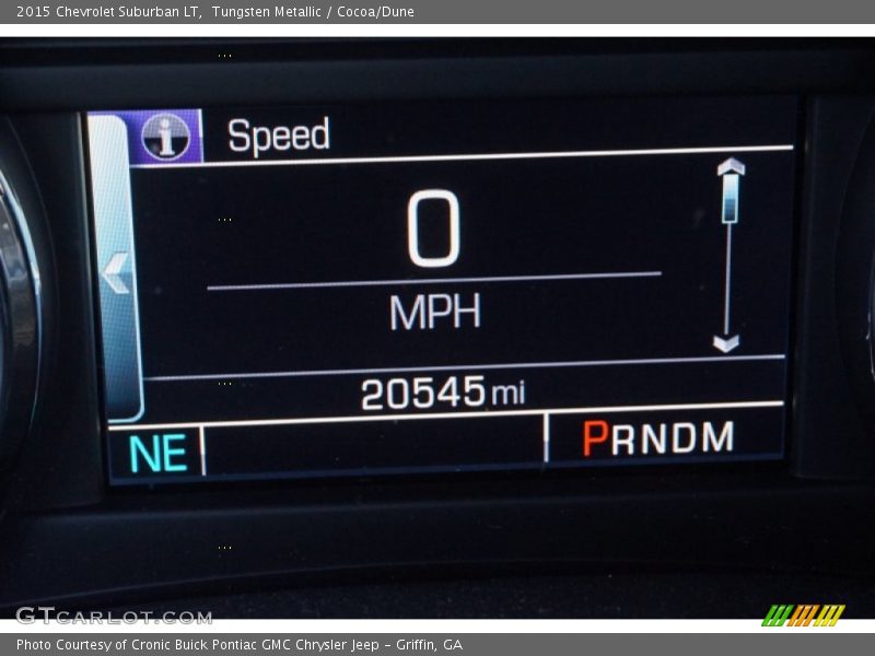 Tungsten Metallic / Cocoa/Dune 2015 Chevrolet Suburban LT