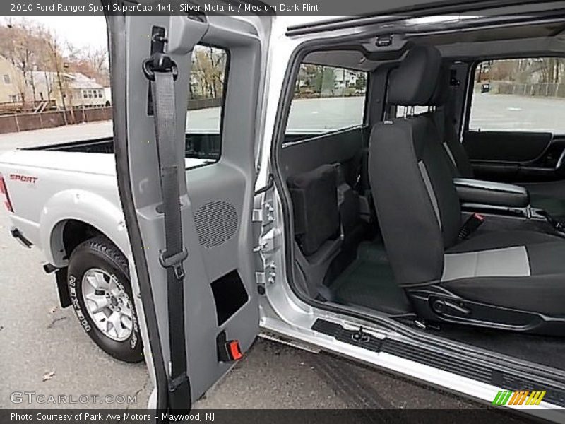 Silver Metallic / Medium Dark Flint 2010 Ford Ranger Sport SuperCab 4x4