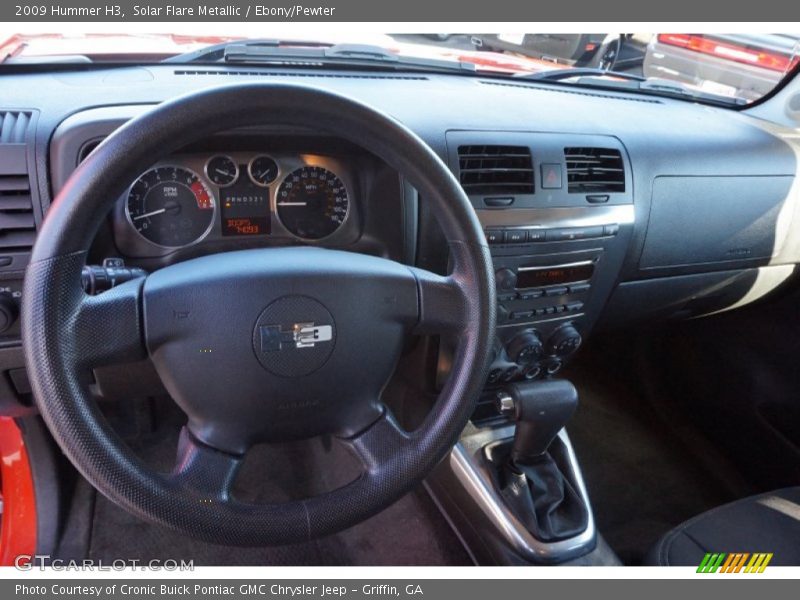 Solar Flare Metallic / Ebony/Pewter 2009 Hummer H3