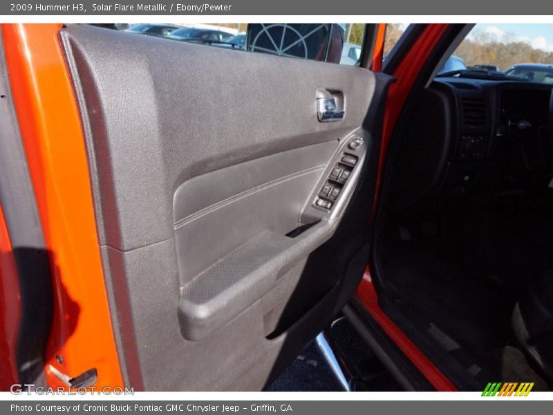 Solar Flare Metallic / Ebony/Pewter 2009 Hummer H3