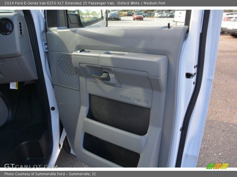 Oxford White / Medium Flint 2014 Ford E-Series Van E350 XLT Extended 15 Passenger Van