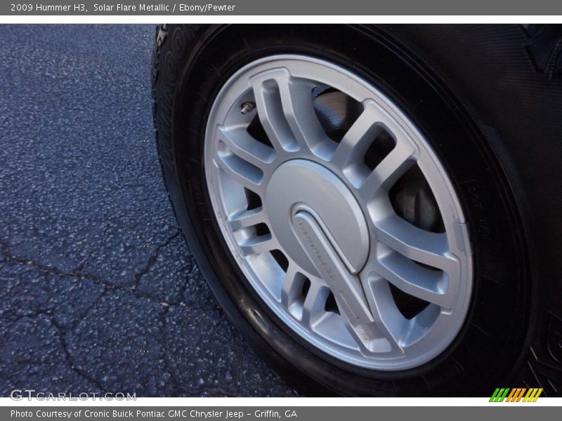Solar Flare Metallic / Ebony/Pewter 2009 Hummer H3