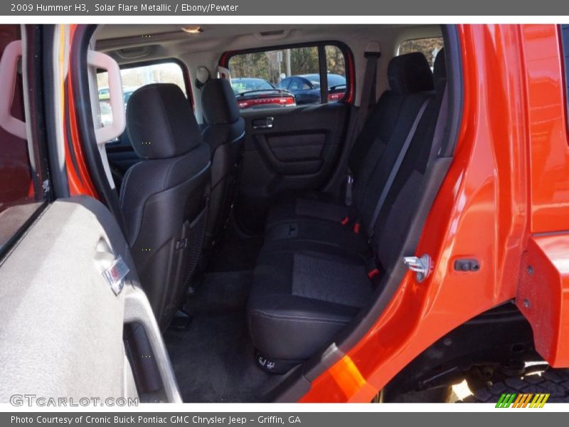 Solar Flare Metallic / Ebony/Pewter 2009 Hummer H3