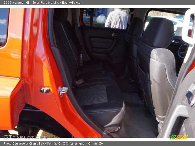 Solar Flare Metallic / Ebony/Pewter 2009 Hummer H3