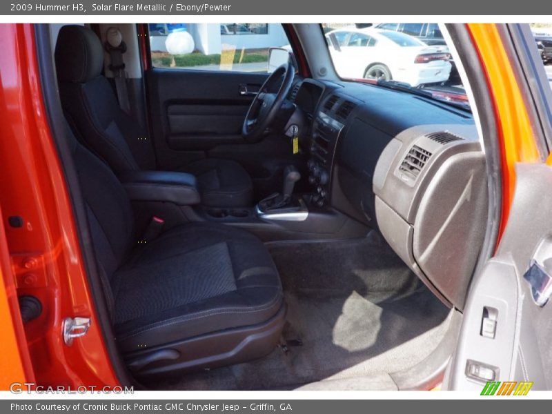 Solar Flare Metallic / Ebony/Pewter 2009 Hummer H3