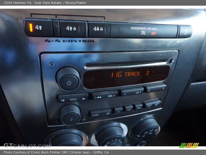Solar Flare Metallic / Ebony/Pewter 2009 Hummer H3