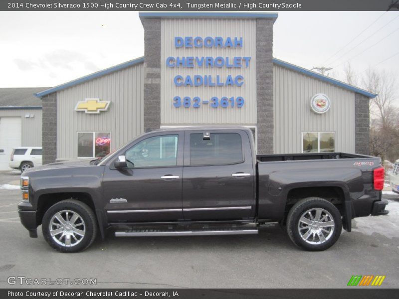 Tungsten Metallic / High Country Saddle 2014 Chevrolet Silverado 1500 High Country Crew Cab 4x4