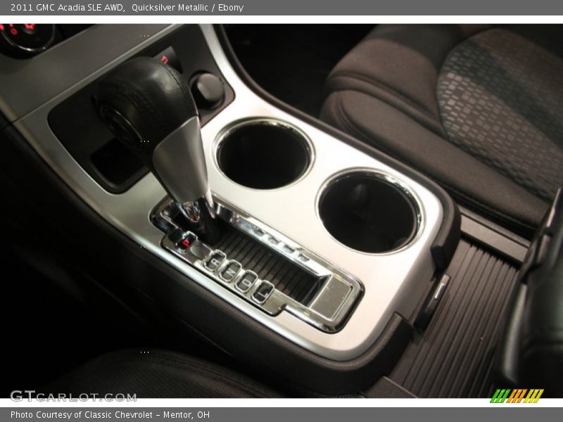 Quicksilver Metallic / Ebony 2011 GMC Acadia SLE AWD