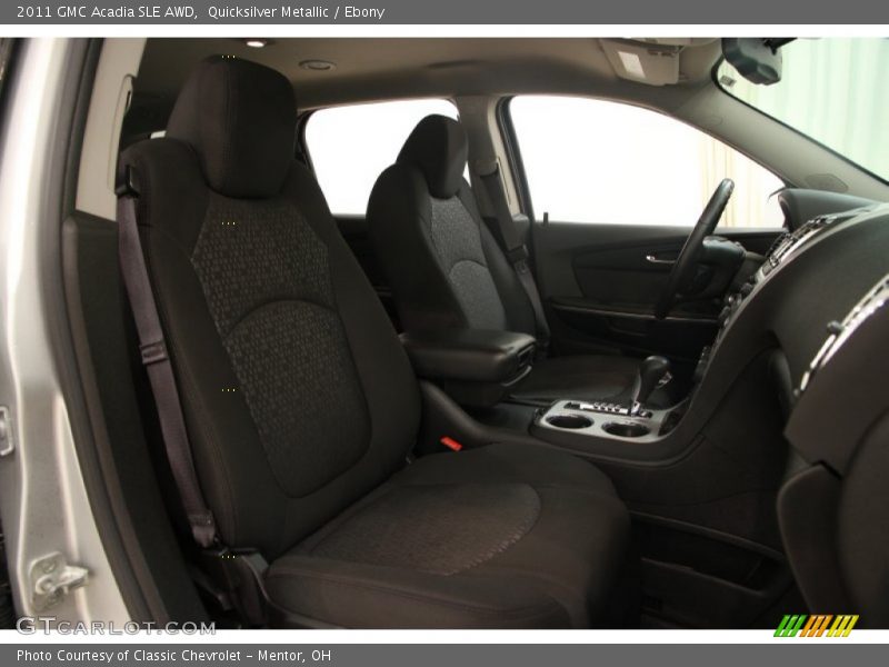 Quicksilver Metallic / Ebony 2011 GMC Acadia SLE AWD