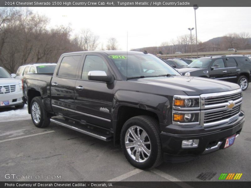 Tungsten Metallic / High Country Saddle 2014 Chevrolet Silverado 1500 High Country Crew Cab 4x4