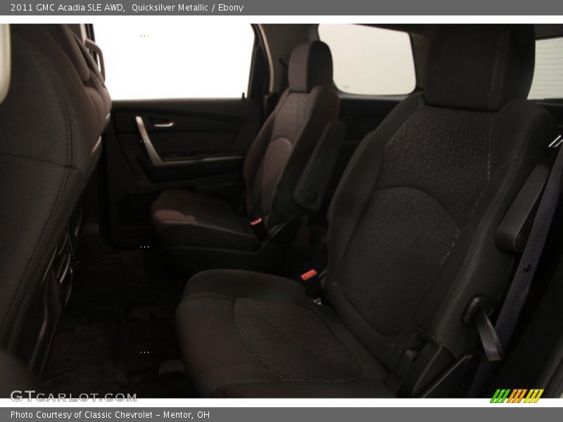 Quicksilver Metallic / Ebony 2011 GMC Acadia SLE AWD