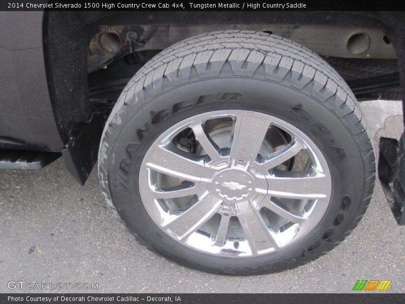 Tungsten Metallic / High Country Saddle 2014 Chevrolet Silverado 1500 High Country Crew Cab 4x4