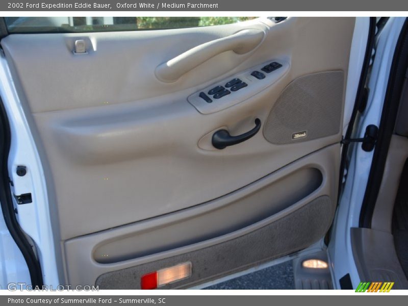 Oxford White / Medium Parchment 2002 Ford Expedition Eddie Bauer