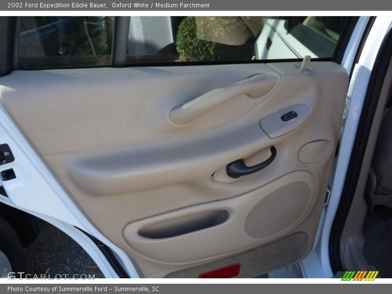 Oxford White / Medium Parchment 2002 Ford Expedition Eddie Bauer