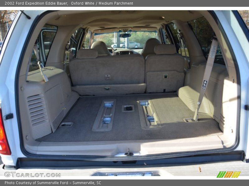 Oxford White / Medium Parchment 2002 Ford Expedition Eddie Bauer
