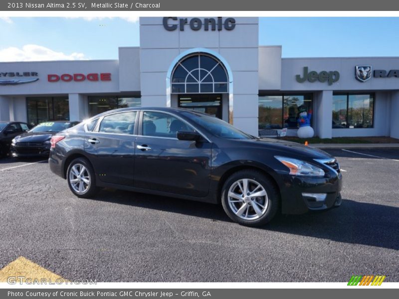 Metallic Slate / Charcoal 2013 Nissan Altima 2.5 SV