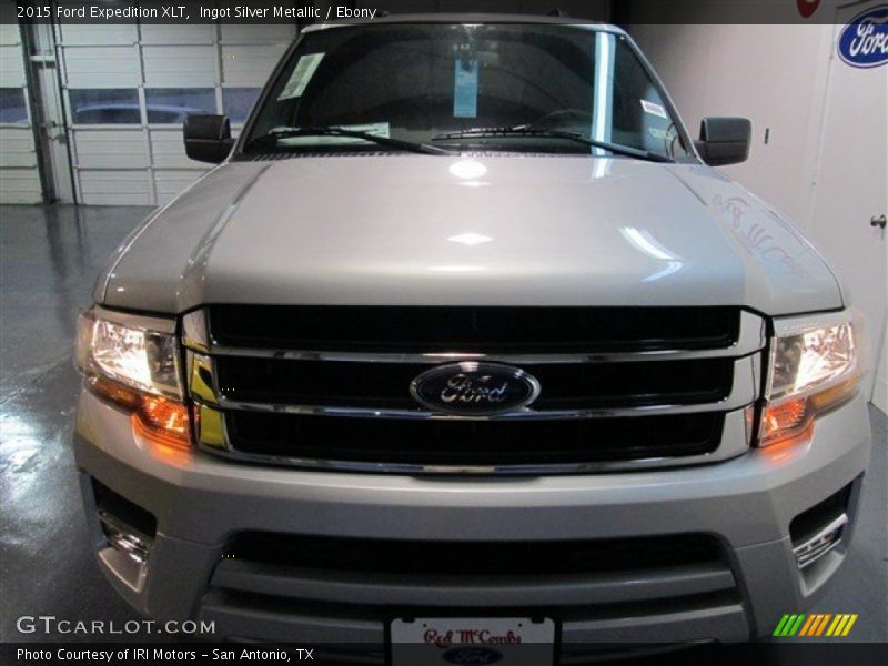 Ingot Silver Metallic / Ebony 2015 Ford Expedition XLT