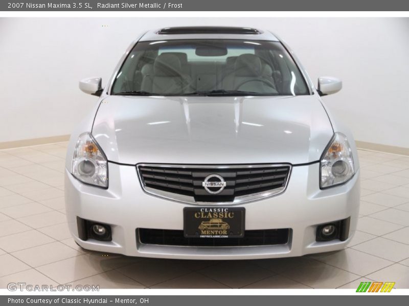 Radiant Silver Metallic / Frost 2007 Nissan Maxima 3.5 SL