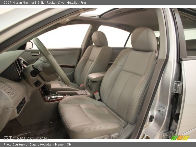 Radiant Silver Metallic / Frost 2007 Nissan Maxima 3.5 SL