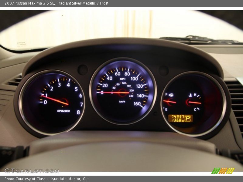  2007 Maxima 3.5 SL 3.5 SL Gauges