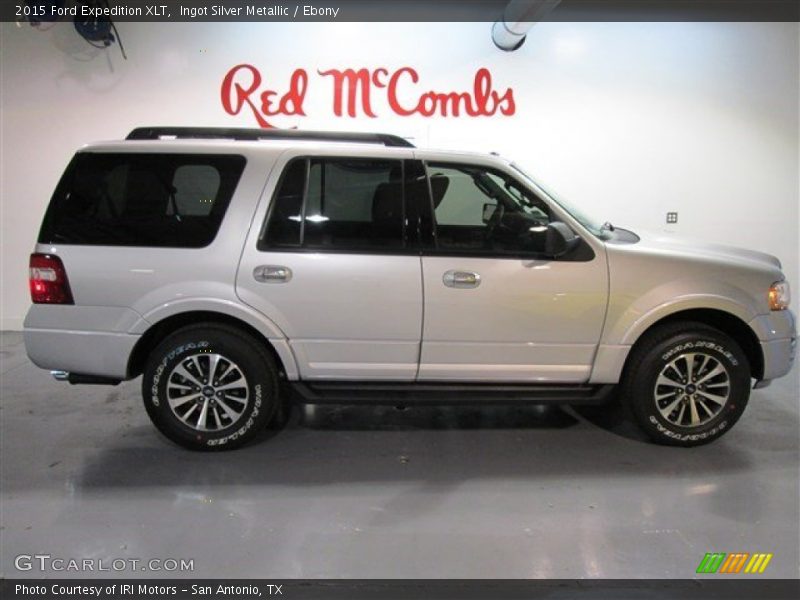 Ingot Silver Metallic / Ebony 2015 Ford Expedition XLT