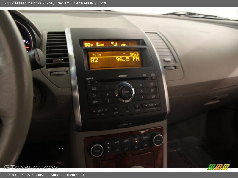 Radiant Silver Metallic / Frost 2007 Nissan Maxima 3.5 SL