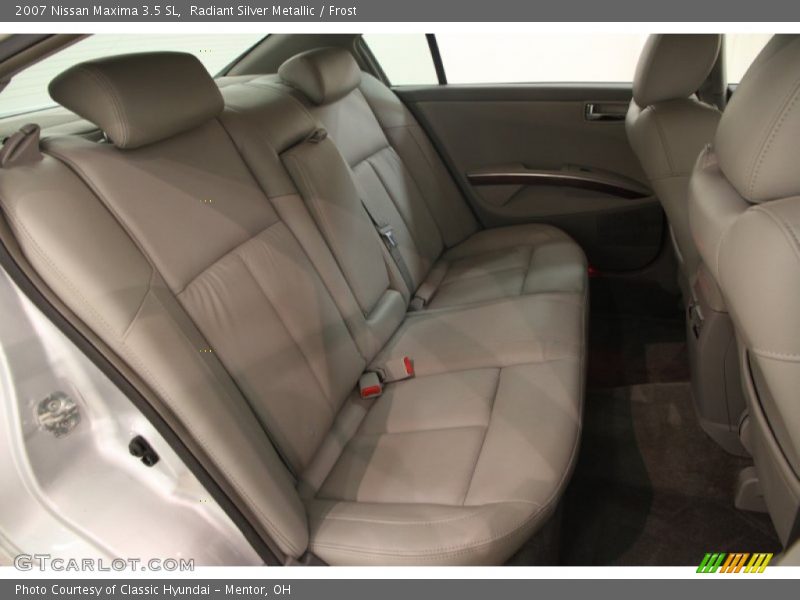 Rear Seat of 2007 Maxima 3.5 SL