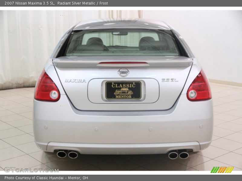 Radiant Silver Metallic / Frost 2007 Nissan Maxima 3.5 SL