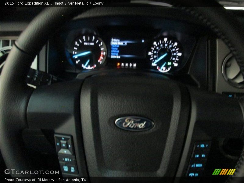Ingot Silver Metallic / Ebony 2015 Ford Expedition XLT