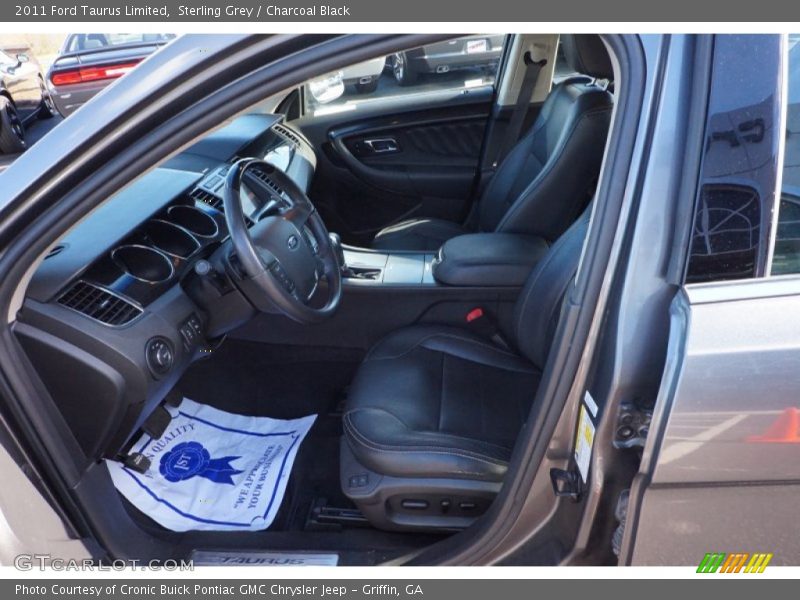 Sterling Grey / Charcoal Black 2011 Ford Taurus Limited