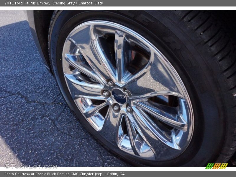 Sterling Grey / Charcoal Black 2011 Ford Taurus Limited