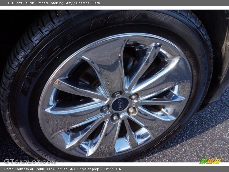 Sterling Grey / Charcoal Black 2011 Ford Taurus Limited