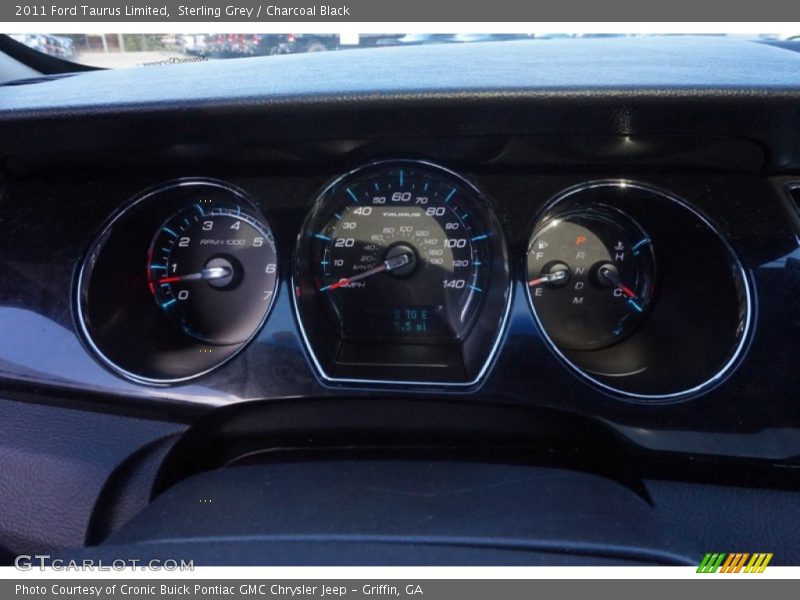 Sterling Grey / Charcoal Black 2011 Ford Taurus Limited