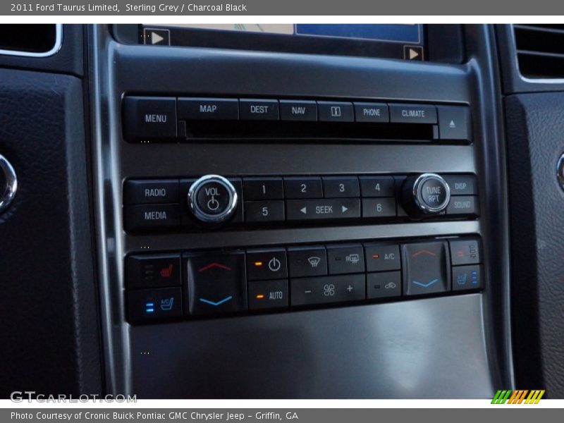 Sterling Grey / Charcoal Black 2011 Ford Taurus Limited