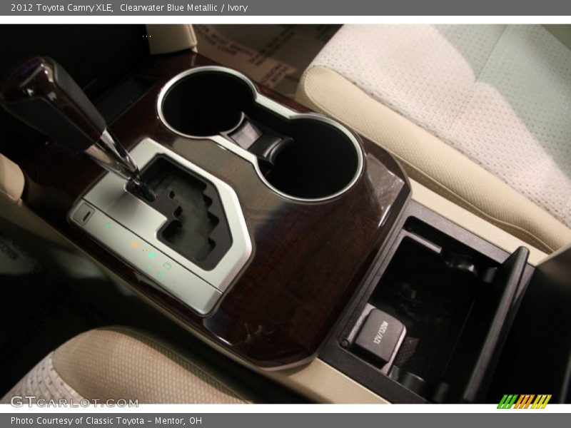 Clearwater Blue Metallic / Ivory 2012 Toyota Camry XLE