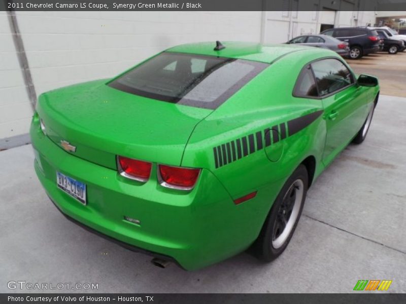 Synergy Green Metallic / Black 2011 Chevrolet Camaro LS Coupe
