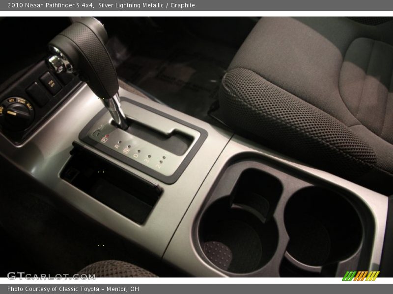 Silver Lightning Metallic / Graphite 2010 Nissan Pathfinder S 4x4