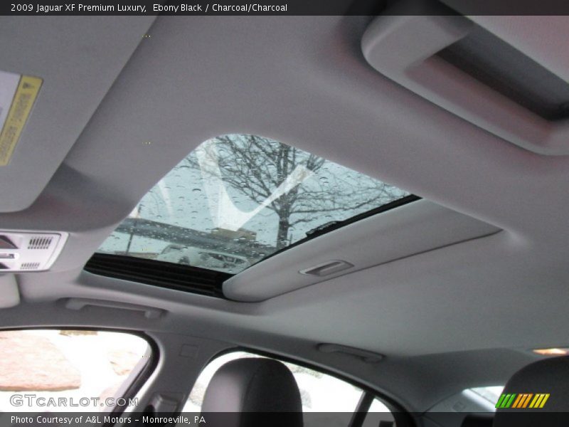 Ebony Black / Charcoal/Charcoal 2009 Jaguar XF Premium Luxury