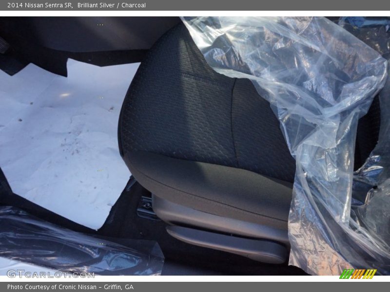 Brilliant Silver / Charcoal 2014 Nissan Sentra SR