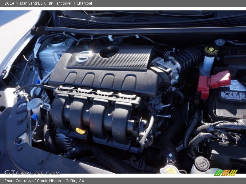 Brilliant Silver / Charcoal 2014 Nissan Sentra SR