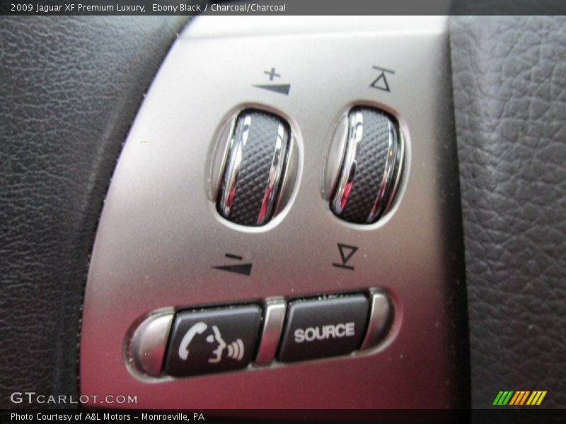 Ebony Black / Charcoal/Charcoal 2009 Jaguar XF Premium Luxury