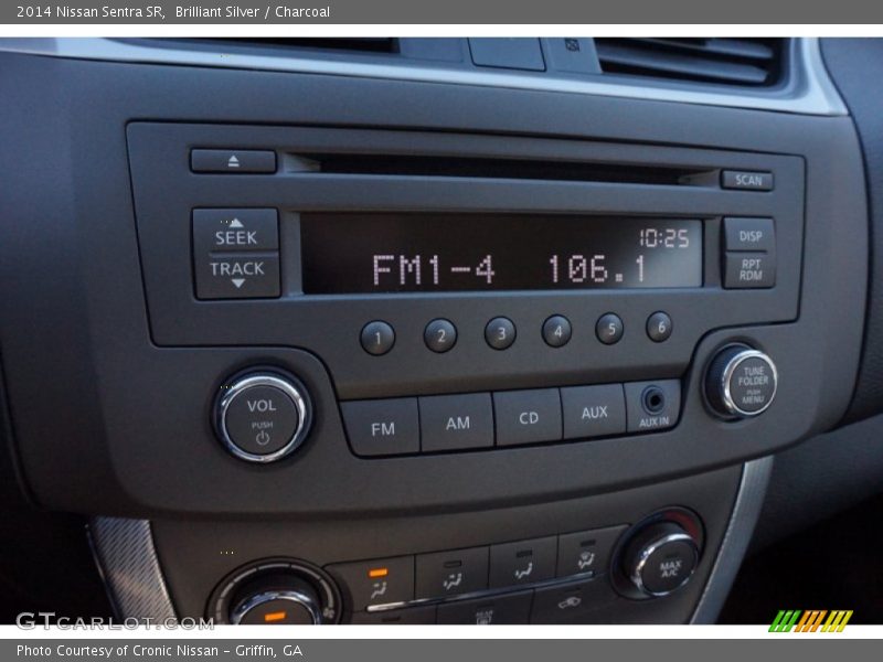 Brilliant Silver / Charcoal 2014 Nissan Sentra SR