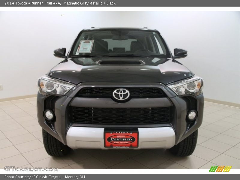 Magnetic Gray Metallic / Black 2014 Toyota 4Runner Trail 4x4