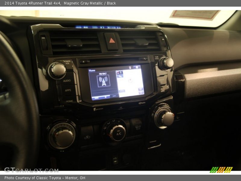 Magnetic Gray Metallic / Black 2014 Toyota 4Runner Trail 4x4