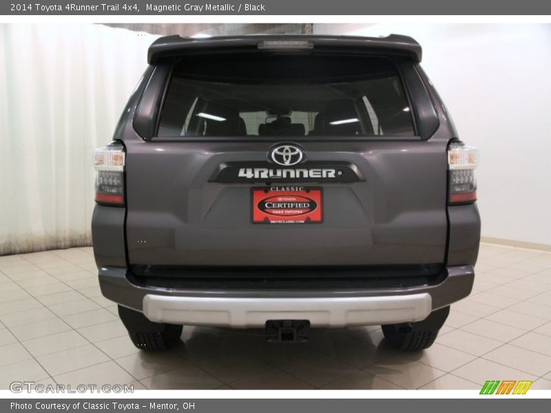 Magnetic Gray Metallic / Black 2014 Toyota 4Runner Trail 4x4